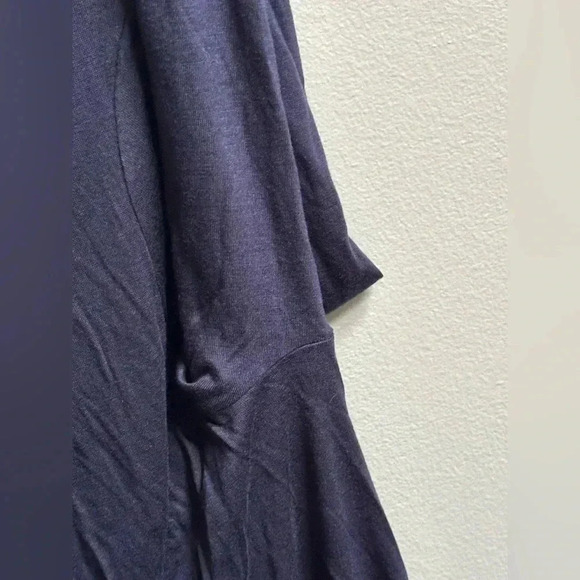 Eberjey Navy Jersey Long Sleeve Romper Pajamas Women’s M Soft Lounge One Piece - Picture 6 of 12